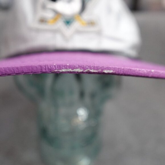 Mighty Ducks Rope Hat Gray Embroidered Retro Mitchell & Ness - Picture 3 of 10